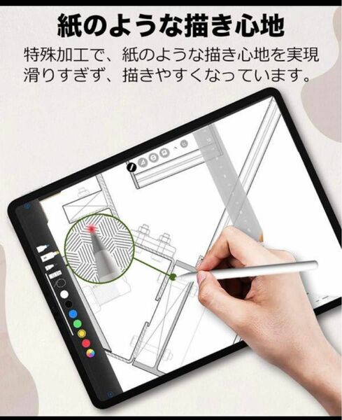 iPad 保護フィルム ペーパーライク PC iPad Pro 12.9
