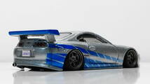 HOTWHEELS改ワイスピToyota Supra 80深リムVolk Racing TE37_画像3