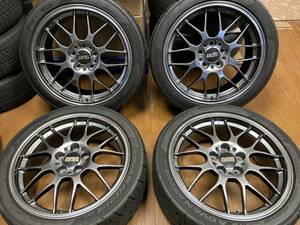 【決算SALE】鍛造 BBS RGR 18インチ◆7.5J+45 8.5J+49 5H114.3◆ネオバAD09 2022年製造◆チェイサー クレスタ マーク2 RX7 等◆