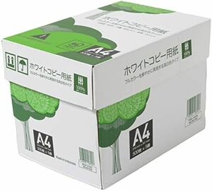 未使用品 APP 高白色 ホワイトコピー用紙 A4 白色度93% 紙厚0.09mm 2500枚(500枚×5冊) PEFC認証