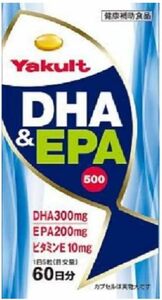 ヤクルト DHA＆EPA 500 300粒