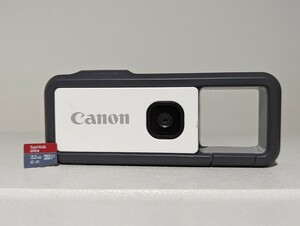 ☆Canon カメラ iNSPiC REC グレー (小型/防水/耐久) アソビカメラ FV-100 GRAY☆