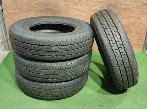 ★新車外し★ 195/80R15 (107/105N LT) DUNLOP SP175N【2022年】4本セット！