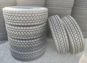 ★未使用！ミックスTires★ 245/70R19.5 (136/134J) BRIDGESTONE ECOPIA M801 II【202009】6本set！5S-420-TB