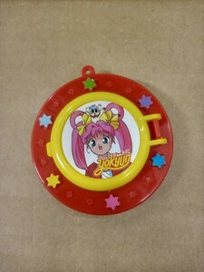 中古良好 現状品）アイドル天使 ようこそようこ おしゃれコンパクト キーホルダー 玩具 カバヤ/ 平成レトロ yokyun 検）クリィミーマミ 