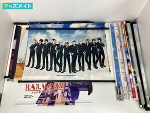 【同梱不可/現状】 アニメグッズ タペストリー まとめ売り テイルズ オブ シリーズ、ハイキュー!!、うたプリ、レールウォーズ 他 計14点