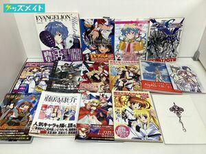 【同梱不可/現状】 アニメグッズ 画集・イラスト集 まとめ売り エヴァンゲリオン、ガンダムSEED、Fateシリーズ、藤島康介 他