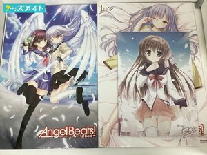 【同梱不可/現状】ピカットアニメ パネル Key Angel Beats!(約83×58.5cm), karory 桜(約58.5×41.5cm) 計3点 まとめ売り