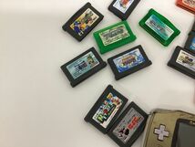 【ジャンク】難あり GBA ゲームボーイアドバンス 本体 ポケモンセンター限定 ニューヨークVer. , 箱なしソフト 各種 まとめ売り_画像4