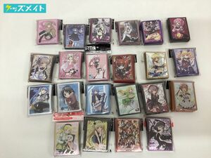 【現状】 アニメ PCゲーム グッズ カードスリーブ まとめ売り 転生したらスライムだった件 そらのおとしもの ダ・カーポIII 他