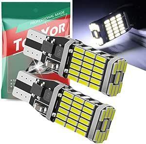 T16 LED バックランプ 爆光 t16 led ホワイト 爆光 1200ルーメン キャンセラー内蔵 ledライト canbus