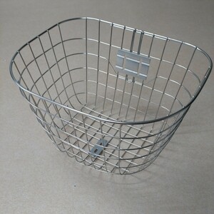  unused storage goods Bridgestone Frontier Deluxe for F4DB42 front basket stainless steel basket bicycle cycling parts BS-9