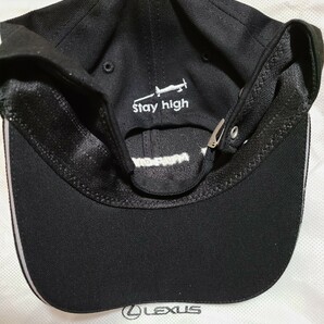 【未着用】 室屋義秀 サイン入り キャップ 帽子 LEXUS LC500h LC500 AVIATION レクサス エアレース 非売品の画像4