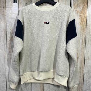 FILA モコモコトレーナー　Sサイズ スウェット トレーナー　タグなし未使用品