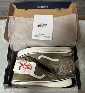 ノンネイティブ×バンズ SK8-HI ベージュ US9.5 nonnative VANZ