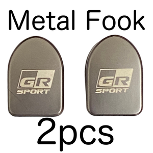 2個セット 送料無料 アルミ合金製 GAZOO Racing カーフック スマホケーブル USBケーブル 掛け GR SPORT ガズーレーシング アクセサリー
