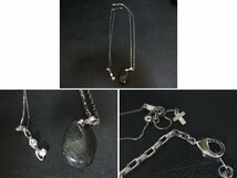 XA815△レディース用 / アクセサリー / ネックレス / ループタイ / イヤリング / ブローチ など / まとめ売り / 美品_画像3