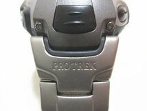 XA790◇カシオ プロトレック タフソーラー メンズ腕時計 PRG-50 デジタル シルバー 防水 / CASIO PRO TREK アウトドア ウォッチ / 現状渡し_画像6