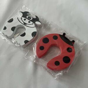 [ new goods ] door stopper finger .. prevention slip prevention door lock baby guard child lock stopper finger scissors prevention cow san ladybug san 