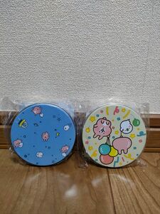 カナヘイの小動物 ゆるっとアミューズメント メモ帳入り缶ケース タイトー限定 2個セット