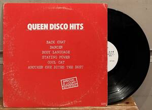 ◇希少!プロモ白ラベル/国内盤LP◇クイーン Queen / Disco Hits (PS-210)『Hot Space』『The Game』Freddie Mercury◇日本編集盤