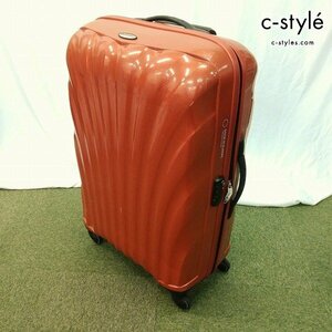 R125d [人気] Samsonite サムソナイト コスモライト スーツケース オレンジ 全高約73cm 4輪 キャリーバッグ ビジネス | KX