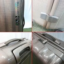 R126d [人気] Samsonite サムソナイト BLACK LABEL スーツケース グレー 全高約73cm 4輪 旅行 ビジネス | KX_画像10