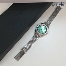 A304a [動作品] TIMEX タイメックス 腕時計 シルバー TW2U95400 TIMEX-Q FALCON EYE クォーツ式 | ファッション小物 G_画像1