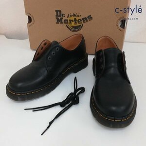 A675c [人気] Dr.Martens ドクターマーチン 1461 ABRUZZO WP シューズ UK7 ブラック×ブラウン レザー 26910003 | D