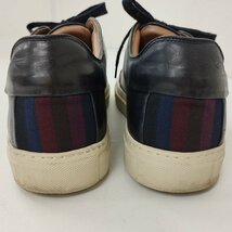 A345b [人気] Paul Smith ポールスミス スニーカー 7 ネイビー 525931 R034 41 MADE IN ITALY | シューズ G_画像6