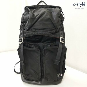 A392c [コラボ] WHIZ LIMITED × PORTER バックパック ブラック 日本製 ウィズリミテッド ポーター リュック | ファッション小物 G