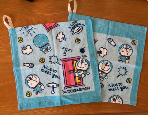 ドラえもん ハンドタオル ハンドメイド 2枚セット