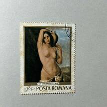 1969 年 ルーマニア ポスト・ロマーナ - ピントゥーラ - テオドール・パラディ 切手 海外切手_画像3