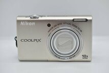 Nikon ニコン COOLPIX S6200 コンパクト デジタルカメラ シルバー_画像1