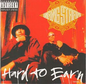 Gang Starr Hard To Earn 国内盤 帯付き CD hiphop DJ Premier Guru ギャング・スター ハード・トゥー・アーン 90'sヒップホップ超名盤