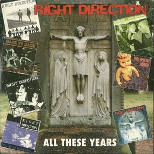 Right Direction All These Years Vinyl 7インチ　nyhc metalcore warzone