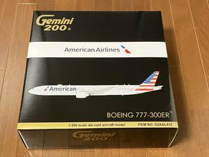 【新塗装・新品・未展示】GEMINI200 1/200 American Airlines アメリカン航空 ＜新塗装＞ B777-300ER Reg.N718AN No.G2AAL415