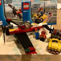 LEGO レゴ　スタントプレーン　60019 LEGO CITY ミニフィグセット_画像1