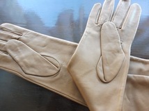 F.lli Forino イタリア製　本革裏地シルク手袋 ロンググローブ ブランド サイズ7　未使用_画像6