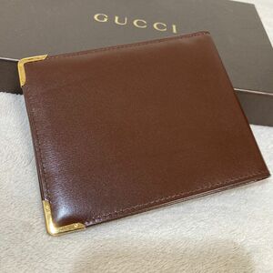 新品　GUCCI グッチ　折り財布　カードケース　レザー