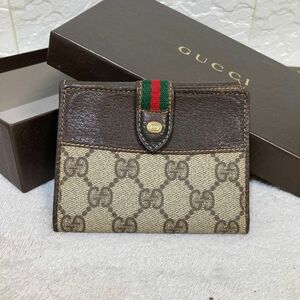 新品同然　GUCCI グッチ　折り財布　コインケース　カードケース