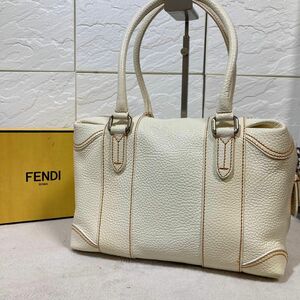 新品同然　FENDI フェンディ　ハンドバッグ　ボストンバッグ