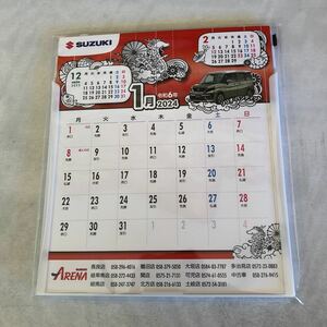 非売品・2024年スズキ卓上カレンダー