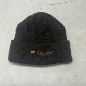 送料無料★ golden bear ゴールデンベア　ニット帽　サイズ57㎝〜59㎝　メンズ　ブラウン#51217miamt