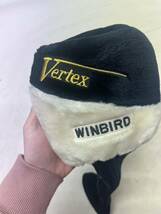 送料無料☆WINBIRD Vertex☆ゴルフ ドライバー用ヘッドカバー☆白黒　ホワイトブラック　#51201tmujcc_画像4