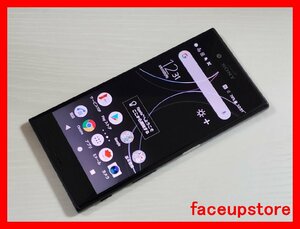 　★【36252WM】 ジャンク au SOV35 SONY Xperia XZs ブラック SIMロック解除済 1円 ! 1スタ !