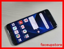 　★【36452WM】 完動品 docomo SC-02H SAMSUNG Galaxy S7 edge ブラックオニキス SIMロック解除済 1円 ! 1スタ !_画像1