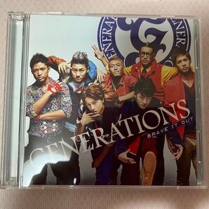 GENERATIONS BRAVE IT OUT 初回限定版 CD+DVD