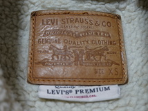 ■1203■リーバイス LEVIS●ボア ジャケット XS ●_画像2