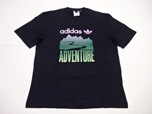 ■1206■アディダスオリジナルス adidas originals●アドベンチャー マウント Tシャツ L●